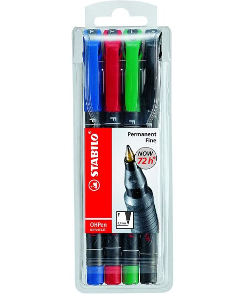 STABILO OHPen universal - water-soluble - M - pack of 8