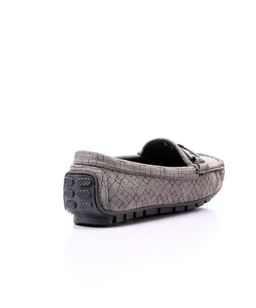 XO Style Patterned Ballerina Shamoa For Women - Grey