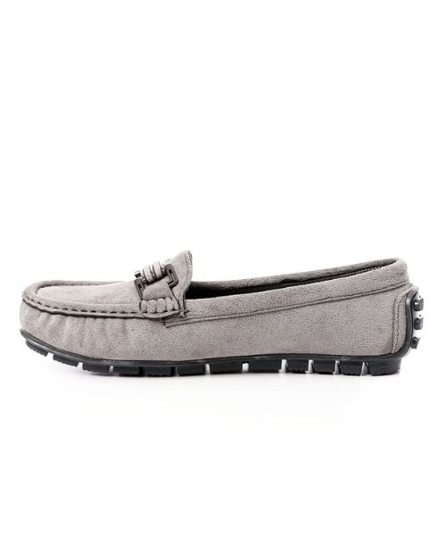 XO Style Solid Ballerina Shamoa For Women - Grey