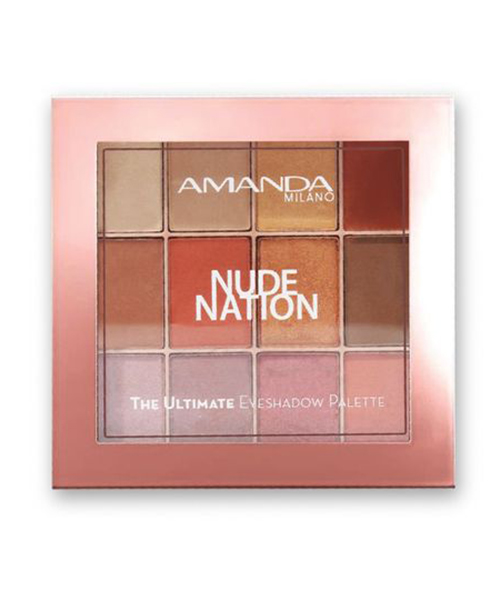 Amanda Nude Nation The Ultimate Eyeshadow Palettes - Multi Color