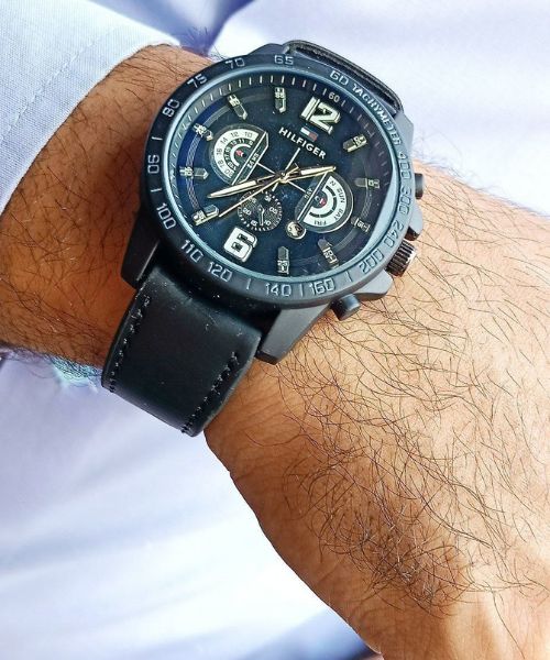 Dark grey mens on sale watch