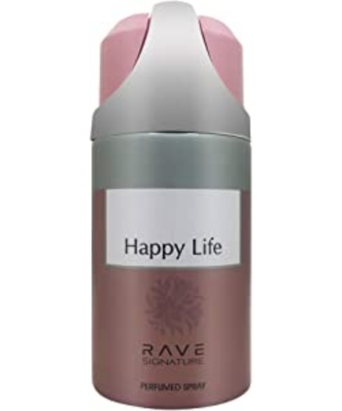 Rave Signature Happy Life Perfume Spray For Women - 250ml