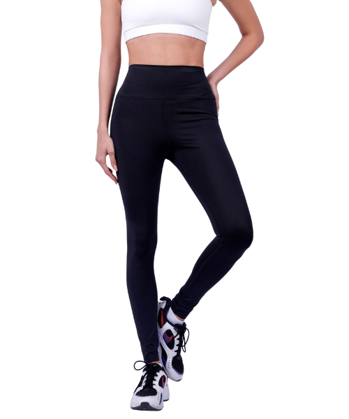 Fit Freak Printed Sport Legging Pants For Women - Black