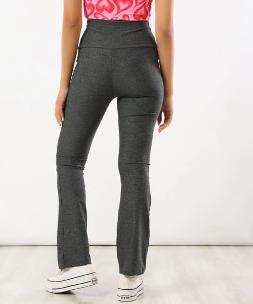 Fit Freak Solid Pants Straight For Women - Grey