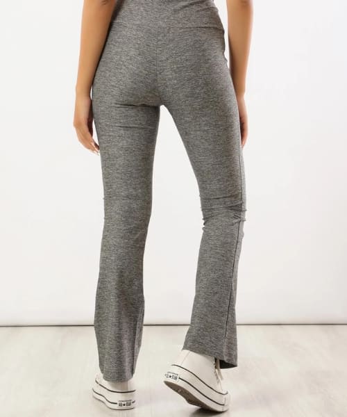 Fit Freak Solid Pants Straight For Women - Light Grey