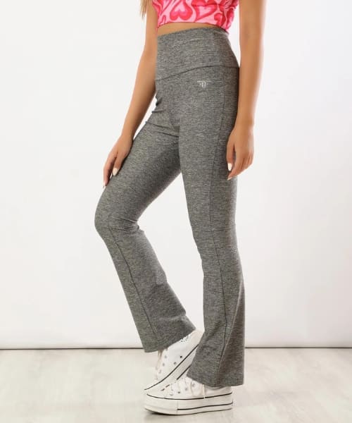 Fit Freak Solid Pants Straight For Women - Light Grey