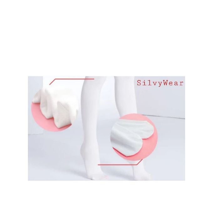 Silvy - Opaque Tights - White