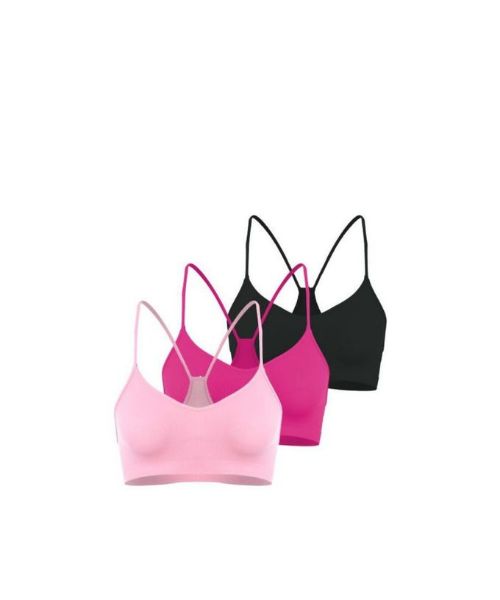 Silvy - Set OF (3) Solid Perfect Bra - For Women