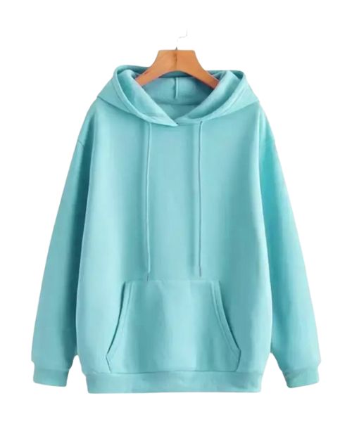 Andora Solid Cotton Sweatshirt Full Sleeve High Neck With Zipper For ...
