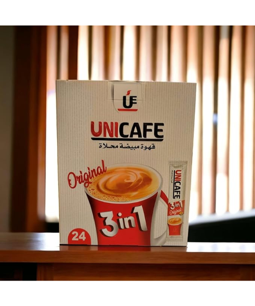 Uni Cafe 3 in 1 Instant Coffee 20 g - 24 Sachets