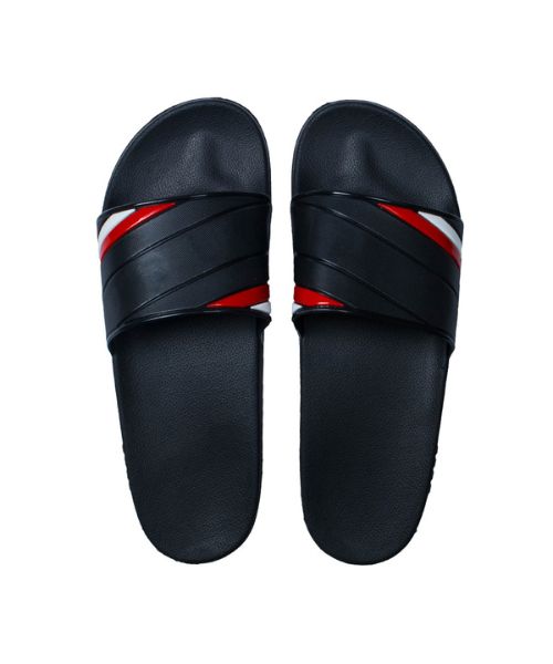 Onda‎ Solid Slides Slipper Plastic For Men - Black