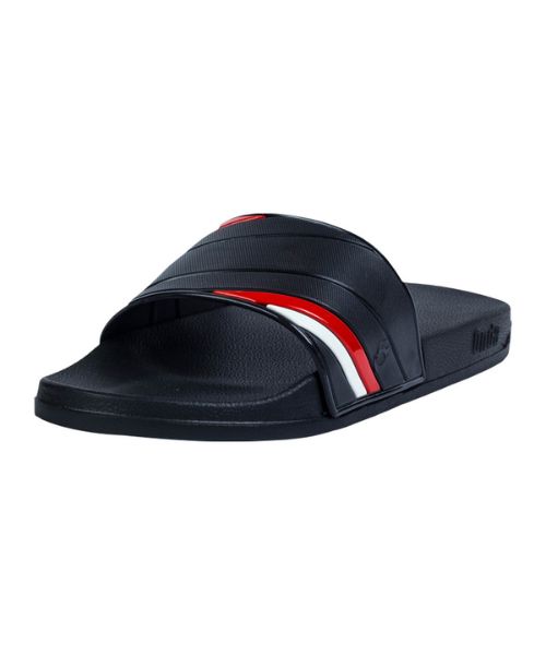 Onda‎ Solid Slides Slipper Plastic For Men - Black