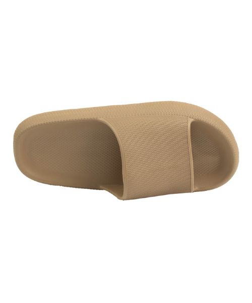 Onda‎ Solid Slides Slipper Plastic For Women - Cafe