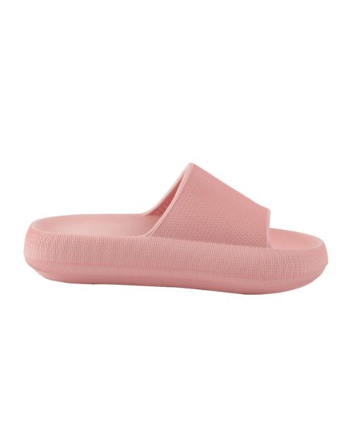 Onda‎ Solid Slides Slipper Plastic For Women - Rose