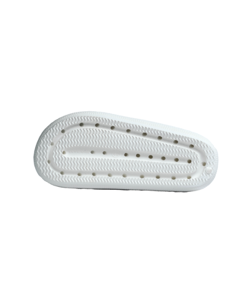 Onda‎ Solid Slides Slipper Plastic For Women - White
