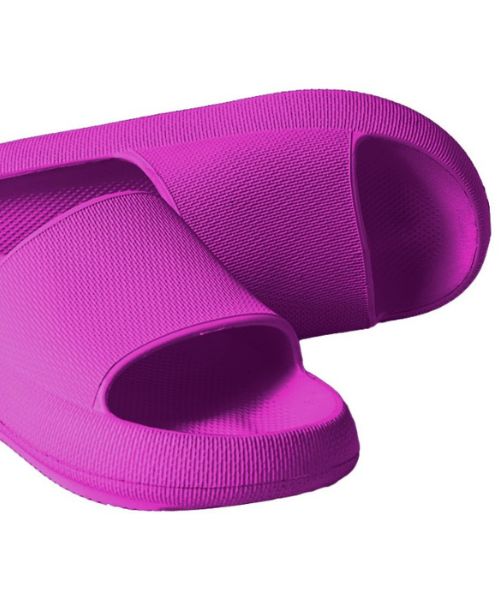 Onda‎ Solid Slides Slipper Plastic For Women - Fuchsia
