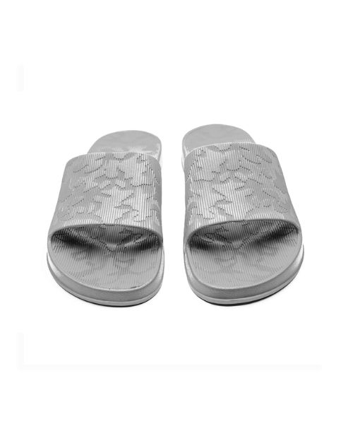Onda‎ Printed Slides Slipper Plastic For Men - Grey