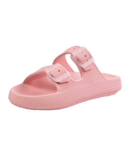 Onda‎ Solid Slides Slipper Plastic For Women - Rose