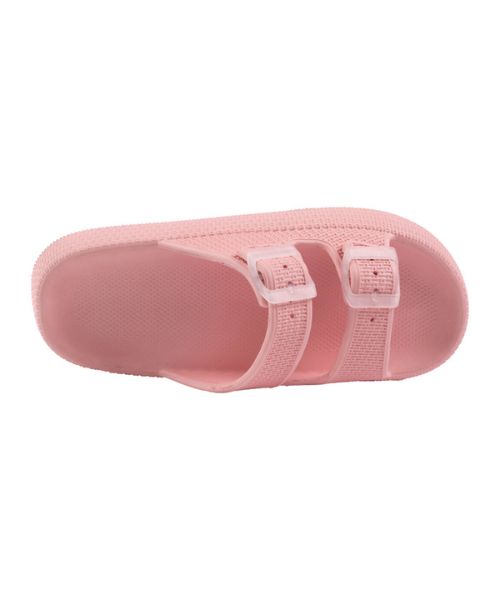 Onda‎ Solid Slides Slipper Plastic For Women - Rose