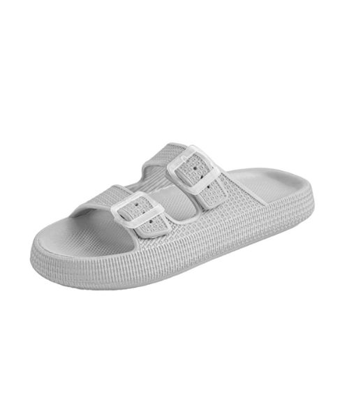 Onda‎ Solid Slides Slipper Plastic For Women - Grey