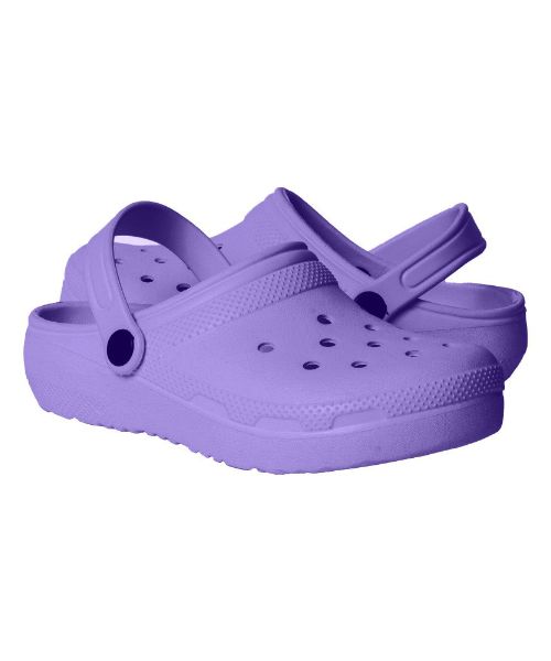 Onda‎ Solid Clog Slipper Plastic For Boys - Light Purple