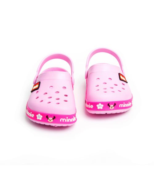 Onda‎ Pattern Clog Slipper Plastic For Kids - Pink