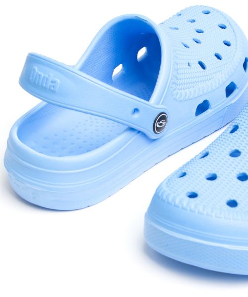 Onda‎ Solid Clog Slipper Plastic For Boys - Light Blue