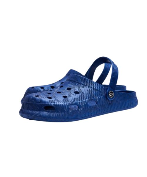 Onda‎ Printed Clog Slipper Plastic For Men - Navy