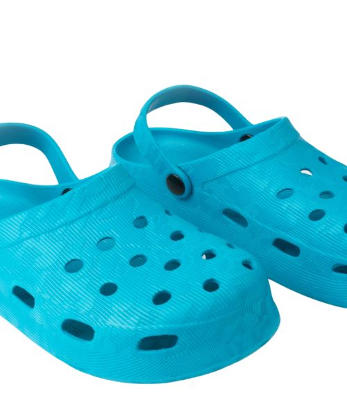 Onda‎ Printed Clog Slipper Plastic For Boys - Turquoise