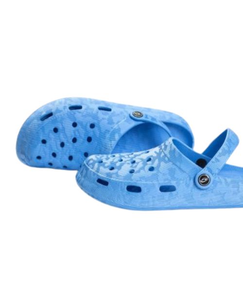 Onda‎ Printed Clog Slipper Plastic For Boys - Light Blue