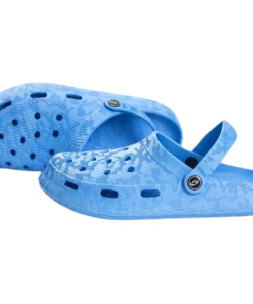 Onda‎ Printed Clog Slipper Plastic For Boys - Light Blue