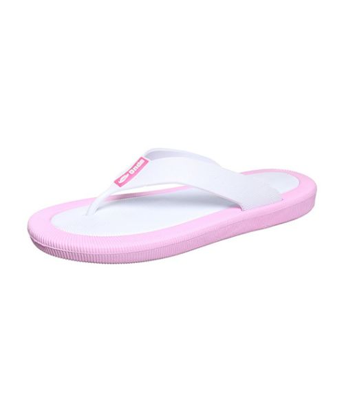 Onda‎ Solid Flip Flop Slipper Plastic For Women - White Rose
