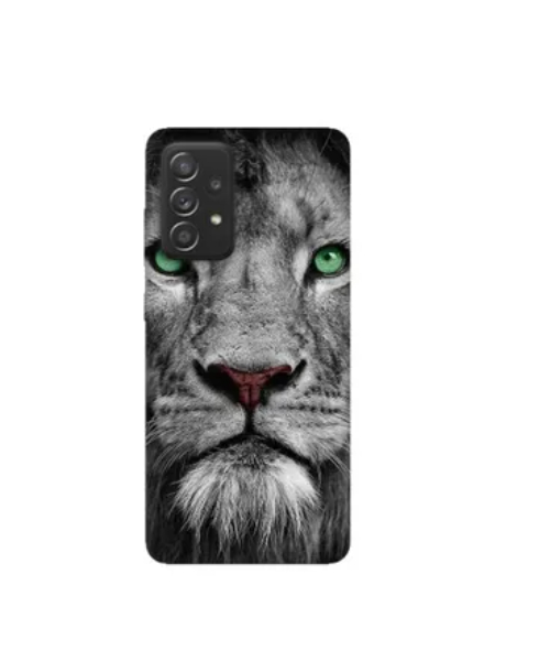 Lion Eyes Silicone Printed mobile case compatible with Samsung A13 4G