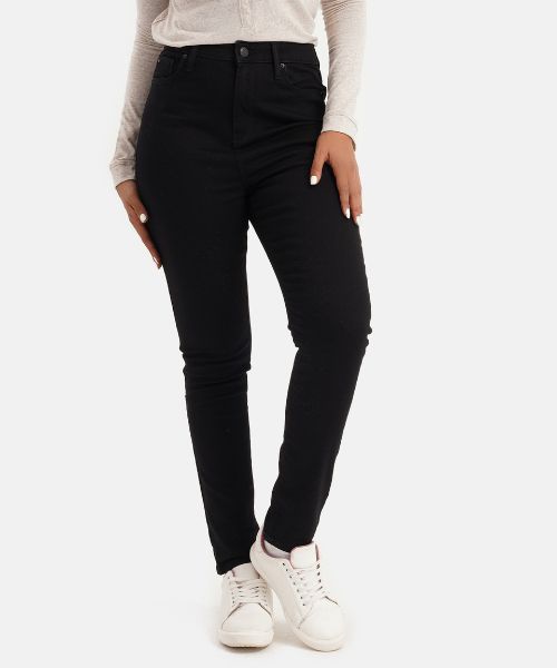 Charleston Solid Pants For Women - Black