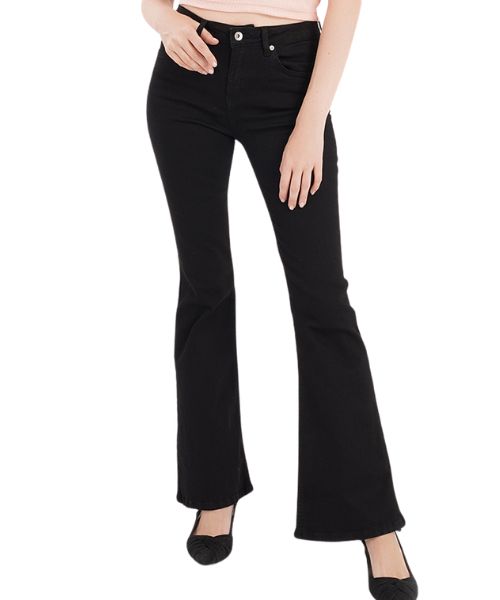 Solid Jeans Pants Charleston For Women - Black