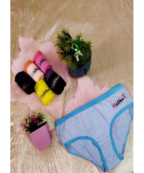 Malika 12 Pieces Of Cotton Women Underwear