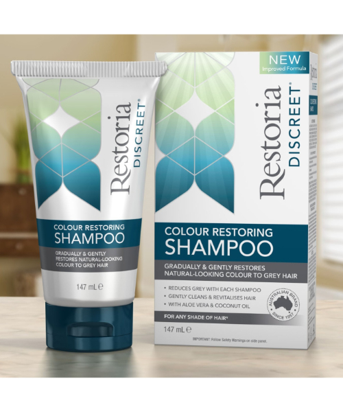 Restoria Discreet Color Restoring Shampoo-Made In Australia