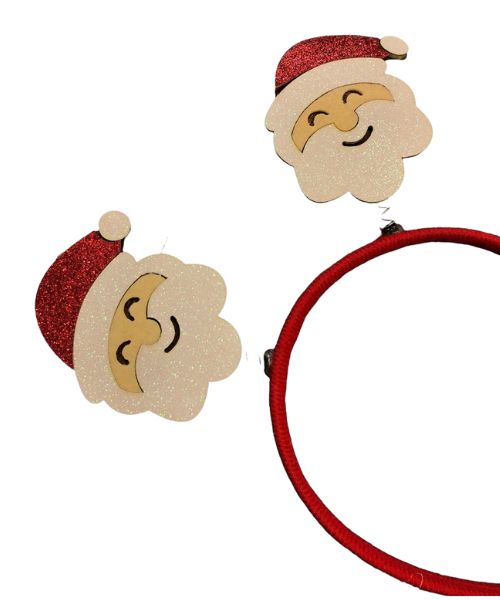 Christmas Shape Headband 1 Piece - Red