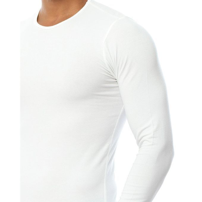 Dice - Set Of (3) Men Full Sleeves Undershirt - White