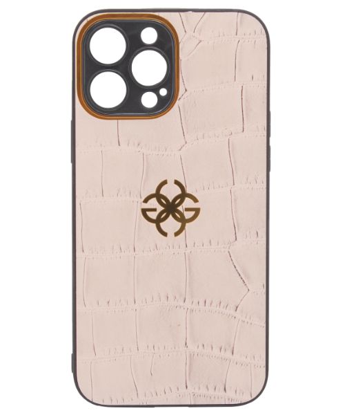 New Design Gold Logo Back Plastic Mobile Cover For Apple Iphone 13 Pro Max - Multi Color