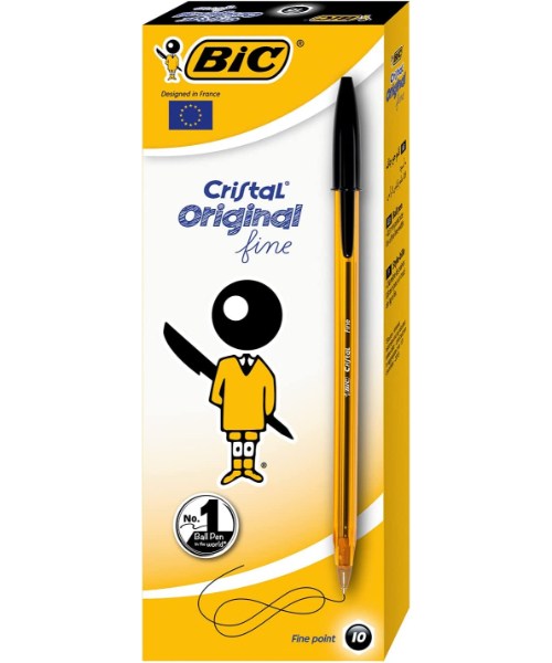 Bic Cristal Fine Pen – office stationery and supplies