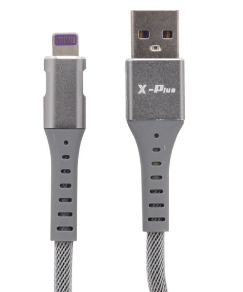 X-Plus Xp-51 Data Cable Lightning To Usb For Iphone Devices - Black