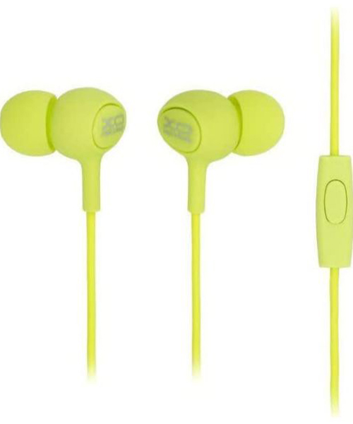 Xo Candy Series Xo-S6 Wired Earphones With Microphone - Green