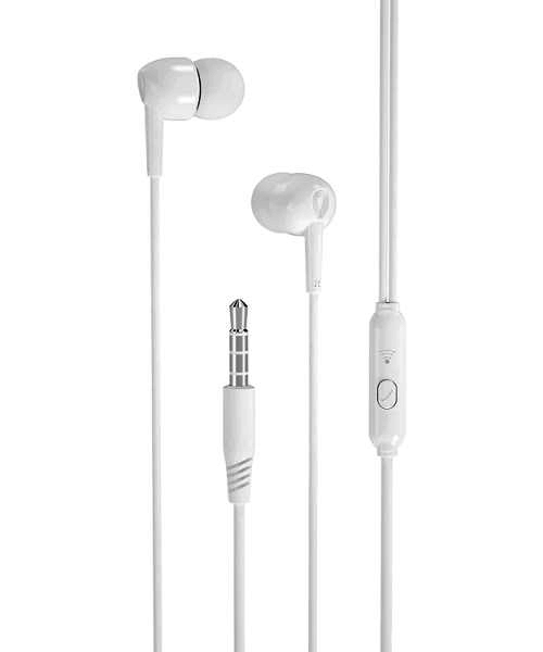 Xo Wired Earphone Xo-Ep37 With Microphone - White