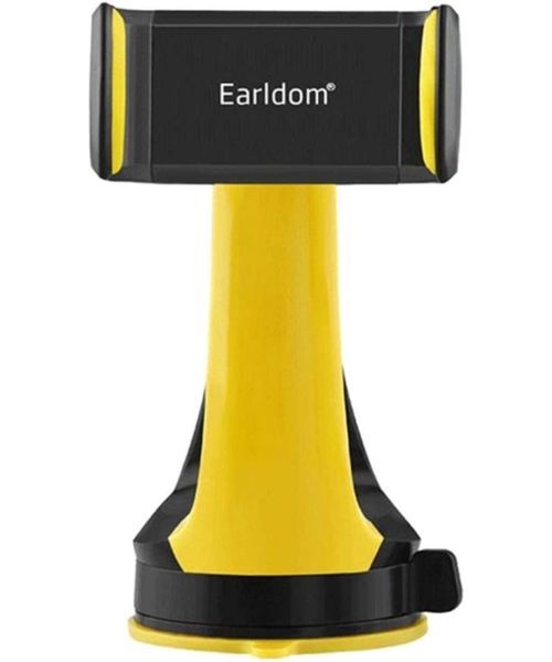 حامل هاتف للسيارة من ايرلدوم لجميع انواع الهواتف المحمولة - اصفر اسود ET-EH03