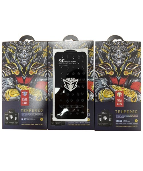Z Warrior Glass Screen Protector For  Apple Iphone 6 - Black