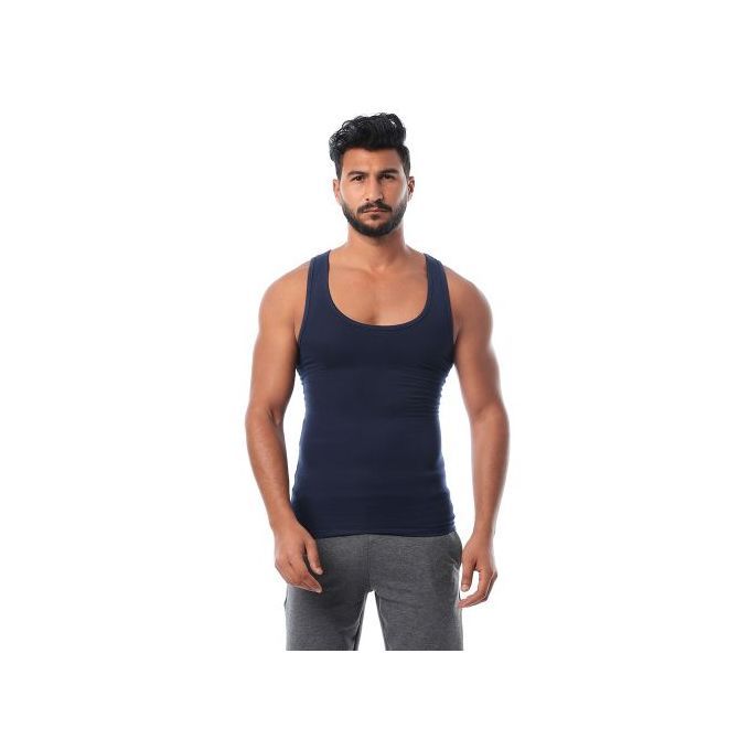 Dice - Set OF (4) Sleeveless Stretch Lycra - Undershirt - For Men