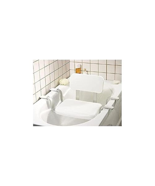 Primanova bathtub shower seat with backrest KV25