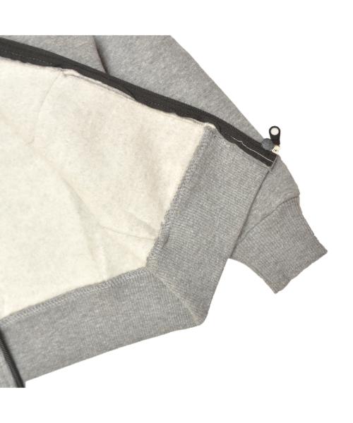 Solid Melton sweatshirt With Capiccio For Boys - Grey