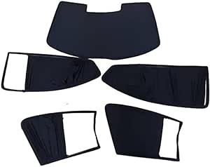 5 Pieces Removable Sunscreen Curtain Set for Hyundai New Accent 2007-2011 